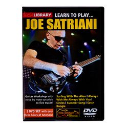 Music Sales Learn to Play Joe Satriani DVD