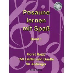 Horst Rapp Verlag Posaune lernen mit Spaß 1