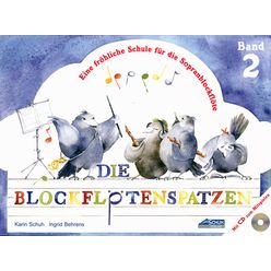 Schuh Verlag Die Blockflötenspatzen  2 + CD