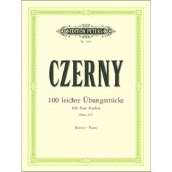 Edition Peters Czerny 100 leichte Übungsstück