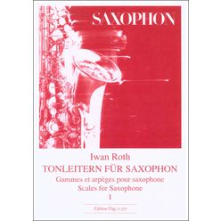 Edition Hug Iwan Roth Tonleitern Saxophon