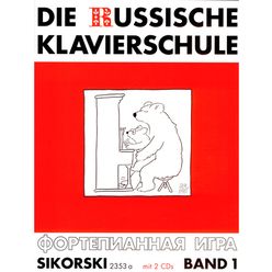 Sikorski Musikverlage Russische Klavierschule 1 + CD