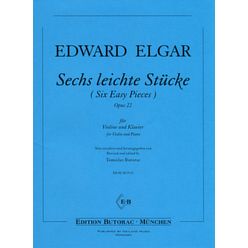 Edition Butorac Elgar 6 Leichte Stücke Violin