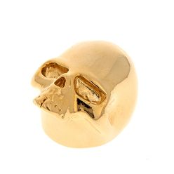 Q-Parts Custom Potiknob Skull 2 Gold