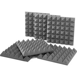 Auralex Acoustics 4" Studiofoam Pyramids CH