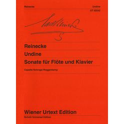 Wiener Urtext Edition Reinecke Undine Sonate Fl/Kl
