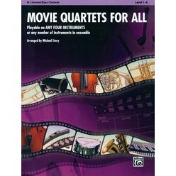 Alfred Music Publishing Movie Quartets for All Clarine