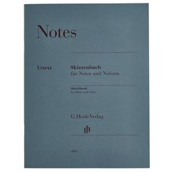 Henle Verlag Sketchbook Music Notes A4