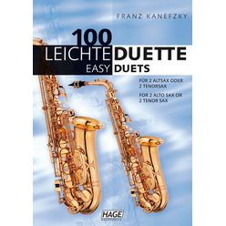 Hage Musikverlag 100 Leichte Duette Saxophon