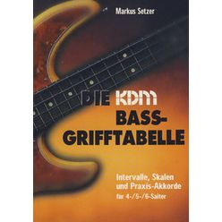 KDM Verlag Die KDM Bass-Grifftabelle
