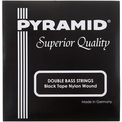 Pyramid Black Tape Nylon Double Bass S