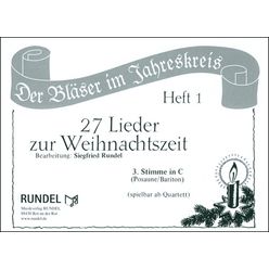 Musikverlag Rundel 27 Lieder Weihnacht 3 C