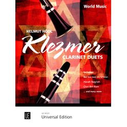 Universal Edition Klezmer Clarinet Duets