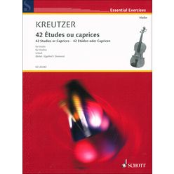 Schott Kreutzer 42 Etudes Violin