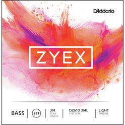 Daddario DZ610-3/4L Zyex Bass 3/4