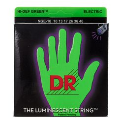 DR Strings Neon Green NGE-10