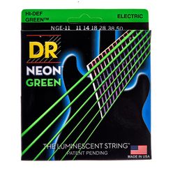 DR Strings Neon Green NGE-11