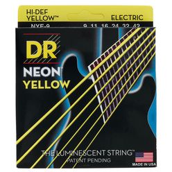 DR Strings Neon Yellow NYE-9