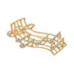 Music Sales  Brooch: Music Notes