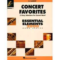 Hal Leonard Concert Favorites 1 Clarinet