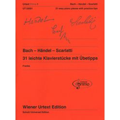 Wiener Urtext Edition Bach Händel Scarlatti Piano