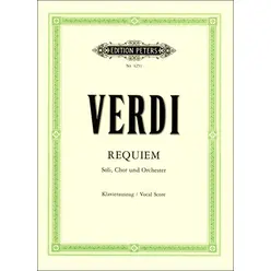 Edition Peters (Verdi Requiem)