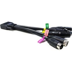 Enttec PRO2 DB15- 3DMX+2MIDI Cable