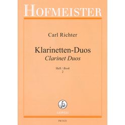 Friedrich Hofmeister Verlag Richter Clarinet Duos 2