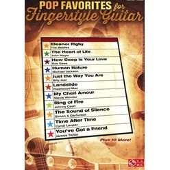 Hal Leonard Pop Favorites For Fingerstyle
