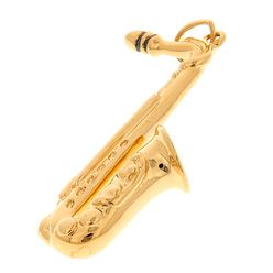 Rockys Pendant Saxophone Gold-Plated