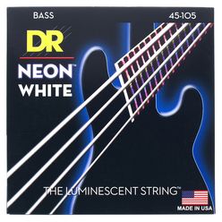 DR Strings Neon White NWB-45