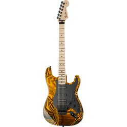 Fender Stratocaster Yellow Swirl FSR