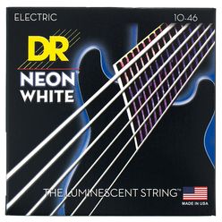 DR Strings Neon White NWE-10
