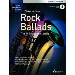 Schott Rock Ballads Tenor Saxophone