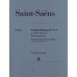 Henle Verlag Saint-Saëns Cello Concerto 1