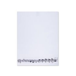 Vienna World Towel Line of Notes White