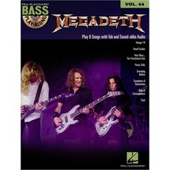 Hal Leonard Bass Play-Along Megadeth