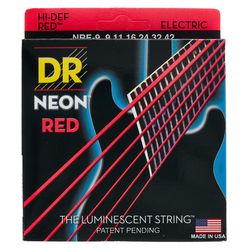 DR Strings Neon Red NRE-9