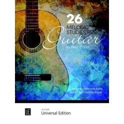 Universal Edition 26 Melodic Studies Guitar
