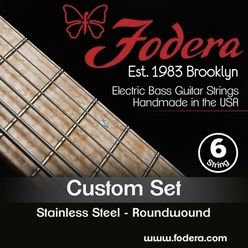 Fodera 6-String Set Medium Steel