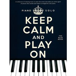Wise Publications Keep Calm And Play On Blue