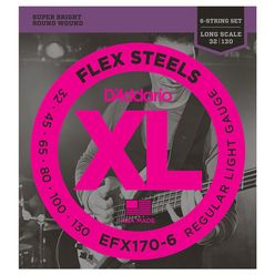 Daddario EFX170-6 Flex Steels