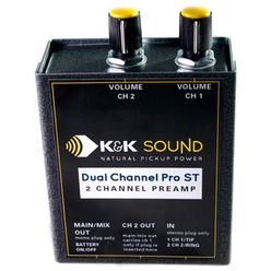 K&K Dual Channel Pro Preamp ST