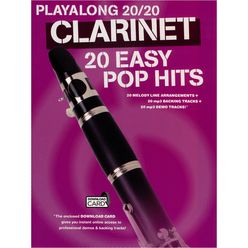 Wise Publications Playalong 20/20 Clarinet: Easy