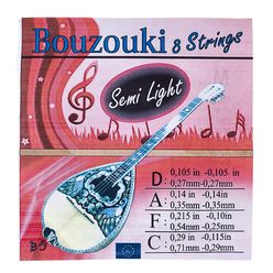 Kampana Bouzouki Strings 8 Semi Light