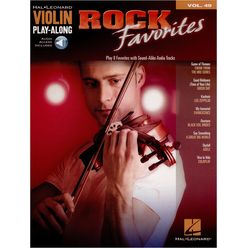 Hal Leonard Violin Play-Along Rock Favorit