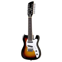 Eastwood Guitars Mandocaster Sunburst 12string