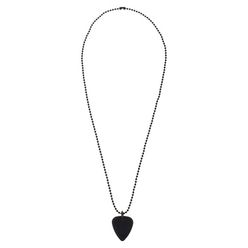 Timber Tones Necklace with Plectrum Black