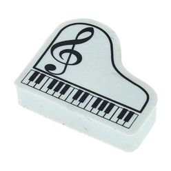 A-Gift-Republic Eraser Piano G-Clef White