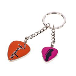 Fender Keychain Love Peace and Music